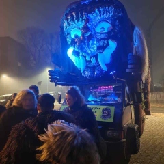 Schmutziger Donnerstag: Schneeschreck beim Wecken.