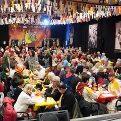Bunter Abend der Schneckenburg. Der Saal war an allen Abenden voll besetzt.