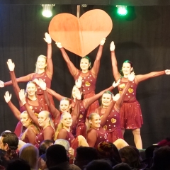 Bunter Abend der Schneckenburg. Es tanzten mit: Jessica Binder, Fabienne Bulz, Alina Martini, Leonie Martini, Kim Martini, Lucie Martini, Aileen Meyer, Ana Mosonji, Eliana Pagotto, Julia Straub und Victoria Welti.