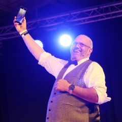 Ballett-Treffen Schneeschreck: Die Ansage übernahm wieder Axel Zunker.