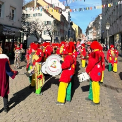 Umzug Konstanz: Warten auf den Umzugsbeginn.