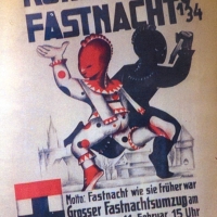 Umzug Fasnachtssonntag 1934: Motto: Fasnacht wie sie früher war.