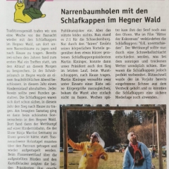 NARREN-ZEITUNG Hegau Bodensee 2020